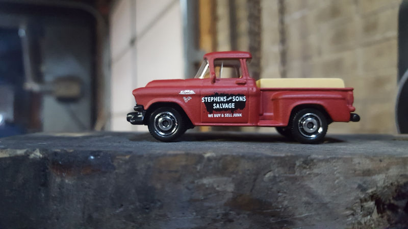 Illustration for article titled Came out of retirement and did a custom thing! 1956 GMC turned Chevy Apache!